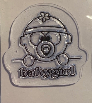 Mini Clear Stamp Baby Girl